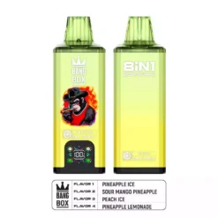 BANG BOX 200K 8IN1 – 200.000 Züge Einweg-Vape mit 4 Tanks & Smart Display