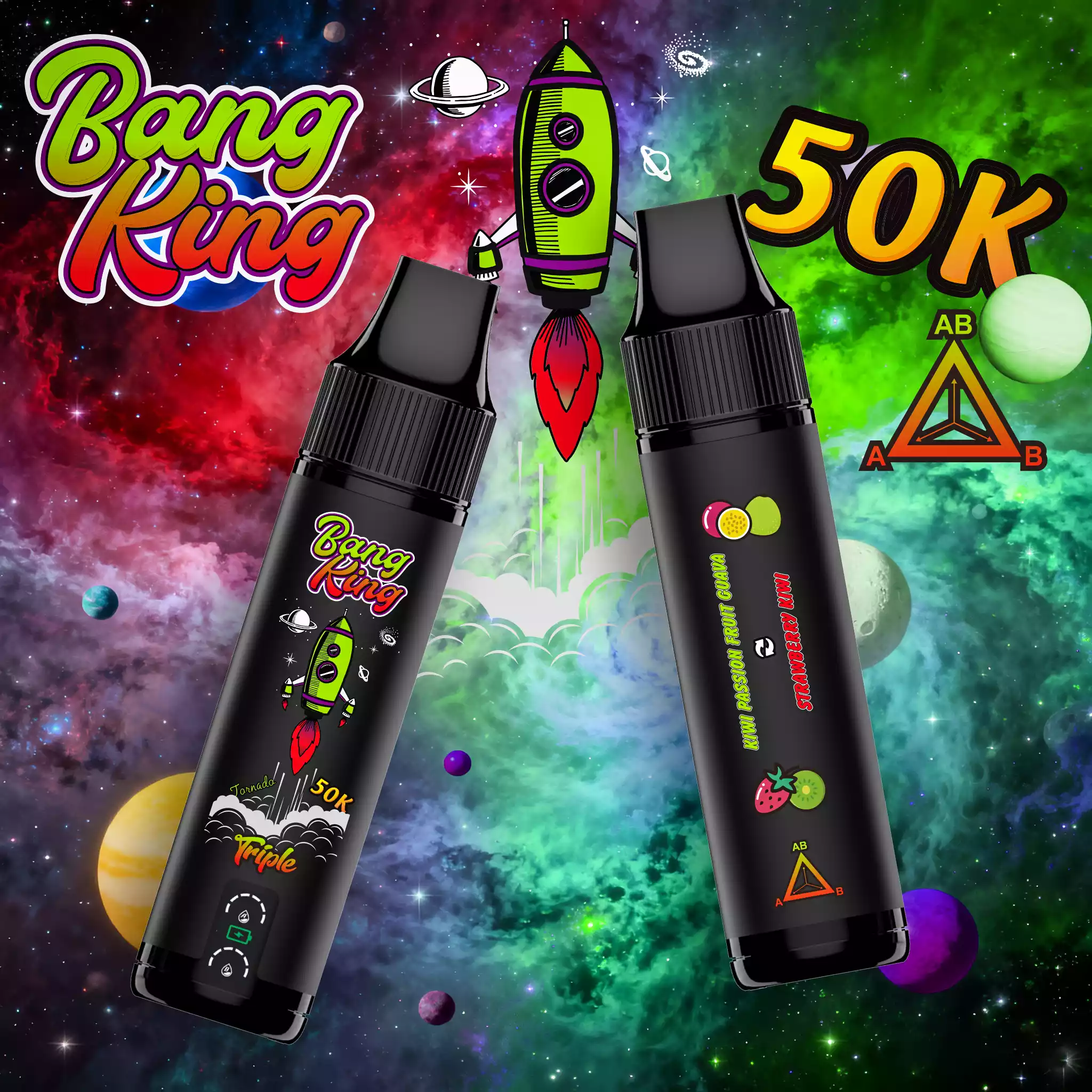 BANG KING 50000 Puffs DSK066 mit Triple-Taste-Technologie Einweg-Vape im Großhandel – Bild 2