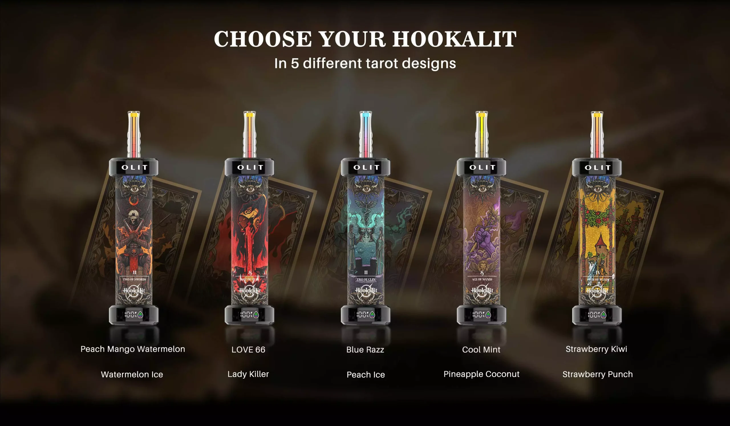 OLIT HOOKALIT 40000 zaciągnięć 40K Puffs - jednorazowe e-papierosy z trybem podwójnej mocy dostępne w sprzedaży hurtowej