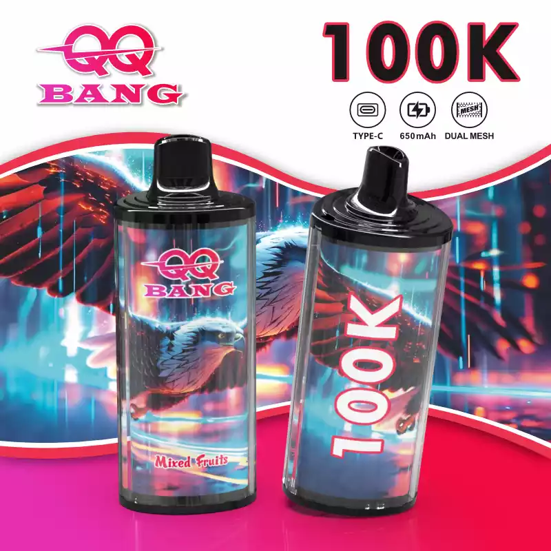 QQBANG 100,000 DSK075 100K Puff Disposable Vapes with Mesh Coil Technology at Wholesale Prices - Image 3